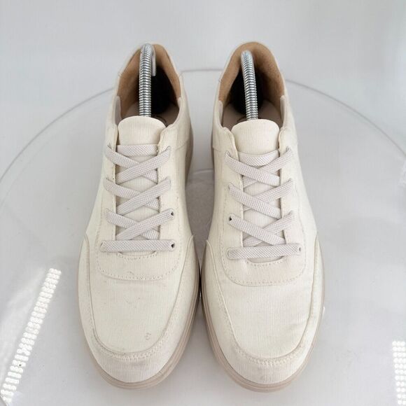 Bzees Womens Time Square Slip On Sneakers Size 11 White Canvas Comfy Shoes - Picture 5 of 15